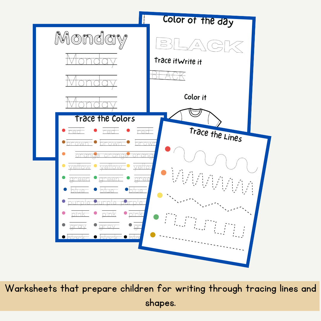 Preschool Learning Bundle – 600+ Printables