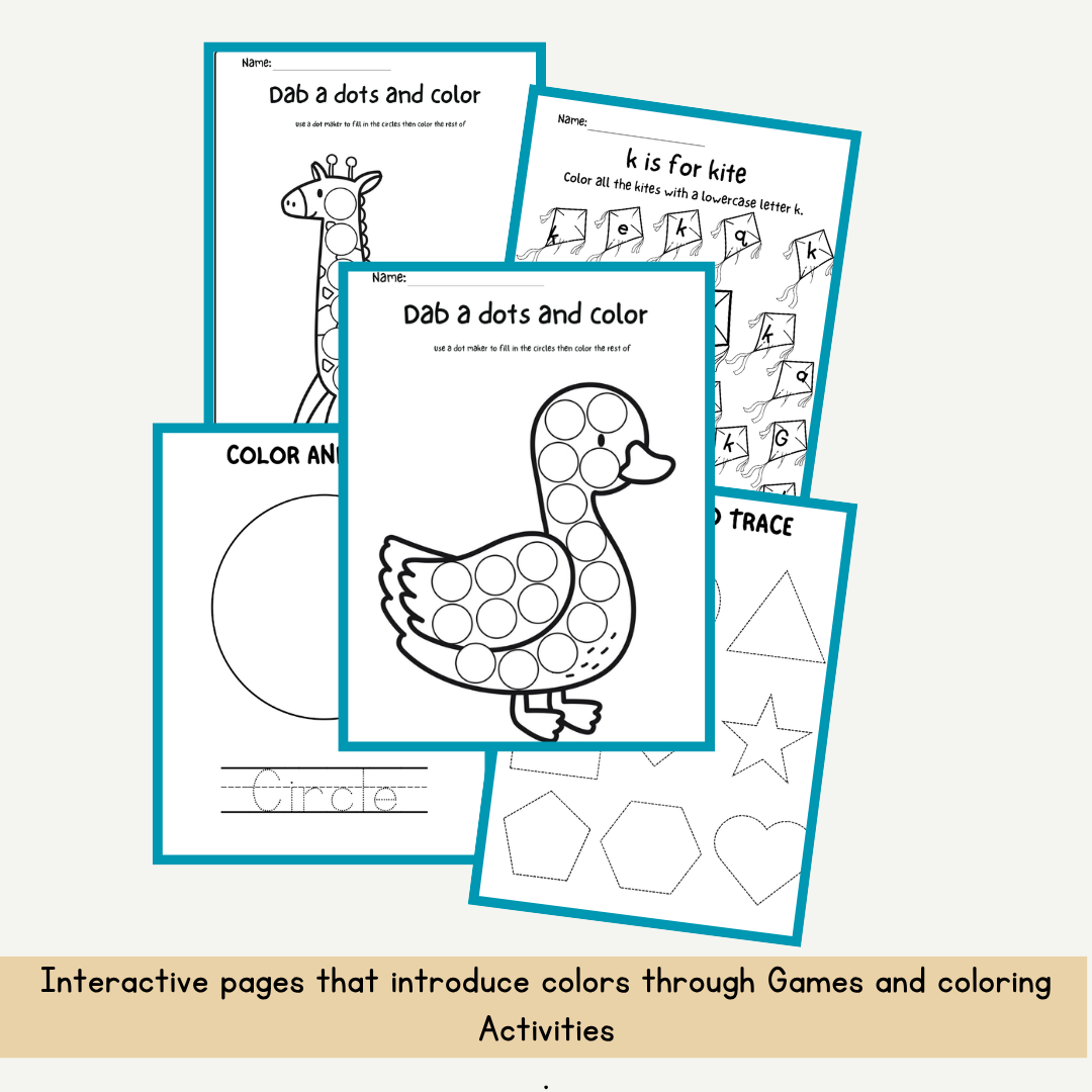 Preschool Learning Bundle – 600+ Printables