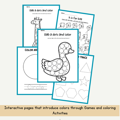 Preschool Learning Bundle – 600+ Printables