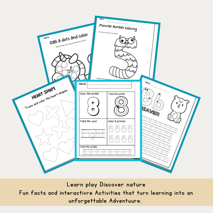 Preschool Learning Bundle – 600+ Printables